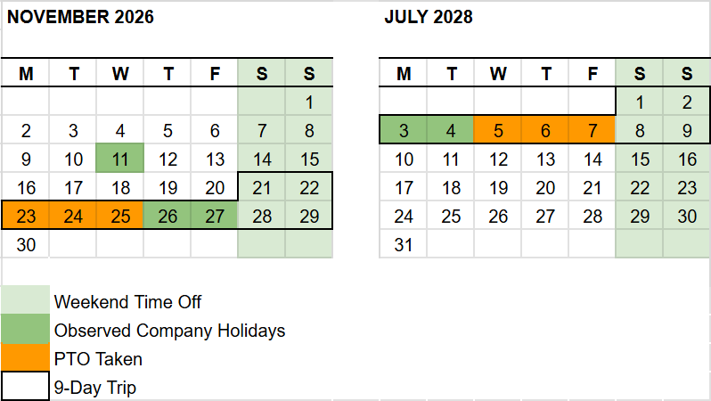 time flies pto calendar 02