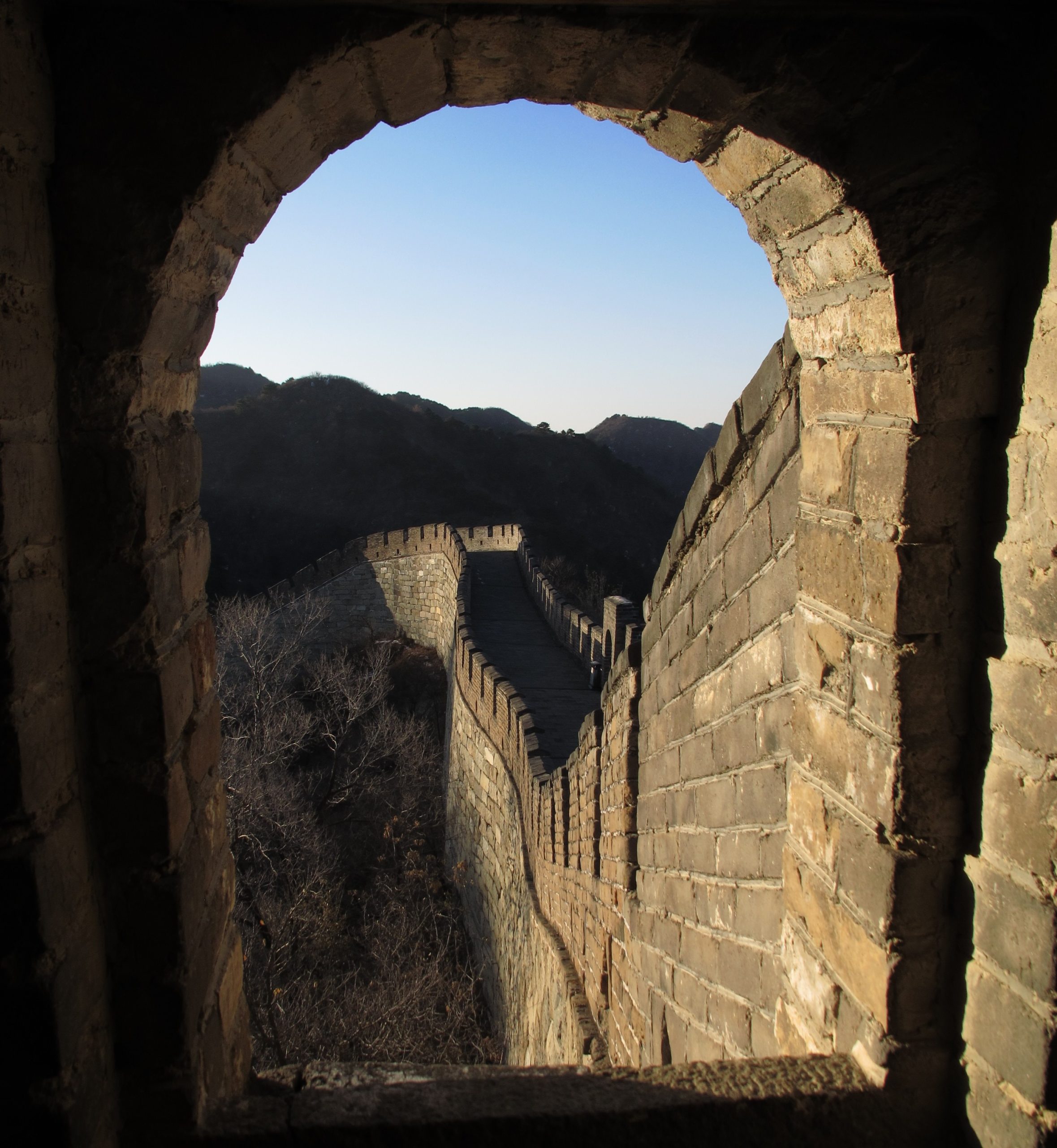 time flies great wall of china