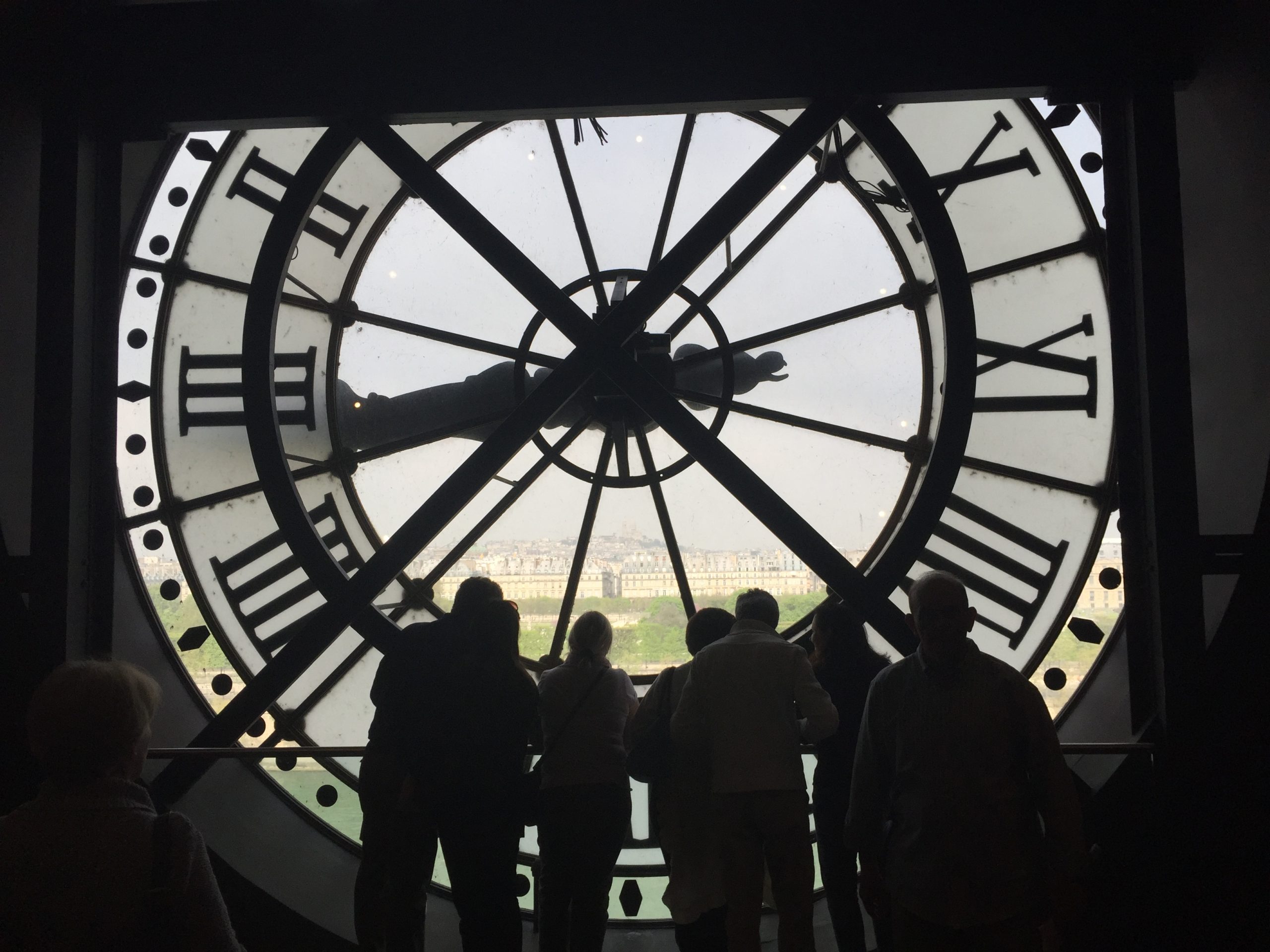 time flies musee dorsay clock