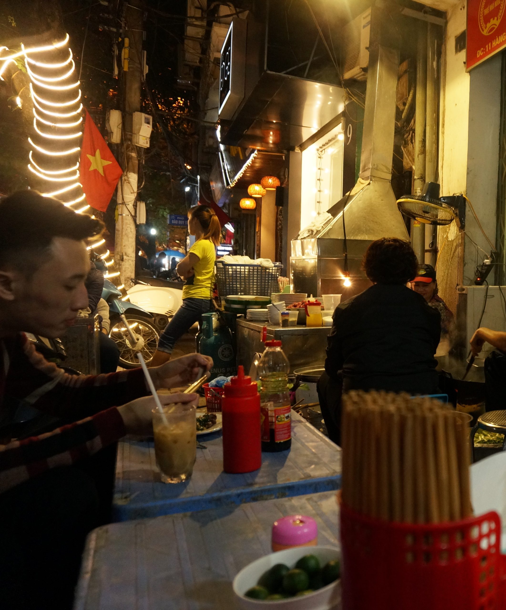 time flies vietnam street